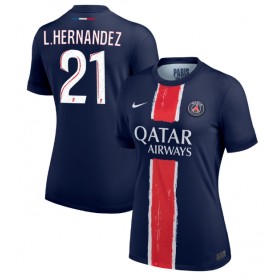 Paris Saint-Germain Lucas Hernandez #21 Hemmakläder Dam 2024-25 Kortärmad